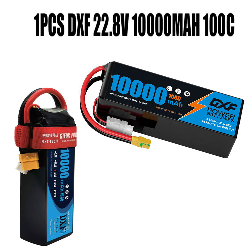6S Lipo Battery 22.2V 5000Mah - DXF 6S 리포 배터리 10000mAh 22.2V