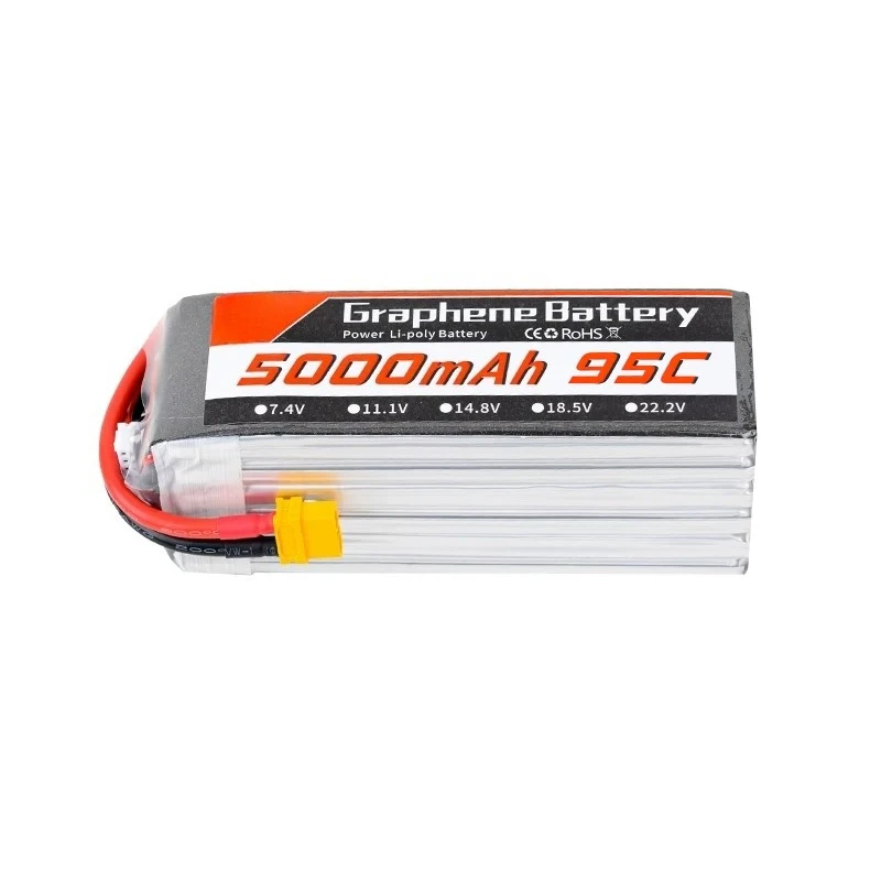 6S 22.2V 5000mAh 95C 그래핀 리튬 폴리 - 6S Lipo Battery 22.2V 5000Mah 리뷰 및 가격