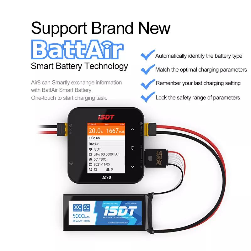 ISDT Air8 500W 20A 리포 밸런스 배터리  - Isdt Air8 8S Lipo Charger 리뷰 및 가격